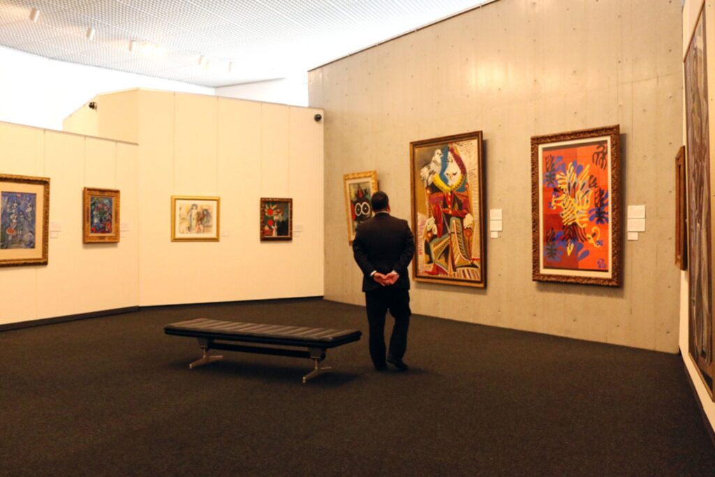 池田20世紀美術館の展示室